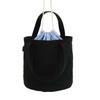 Large Capacity Thermal Insulation Bag Canvas Picnic Box Pouch Drawstring Lunch Handbag  School