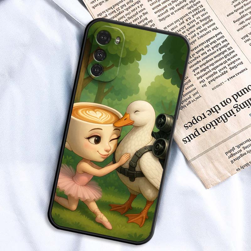 

Tung Tung Tung Sahur Pattern For Motorola G85 Edge 50 G24 G35 G14 G04 40 G72 G34 G G54 G13 G32 5G Black Phone Case Motorola Moto G22 4G