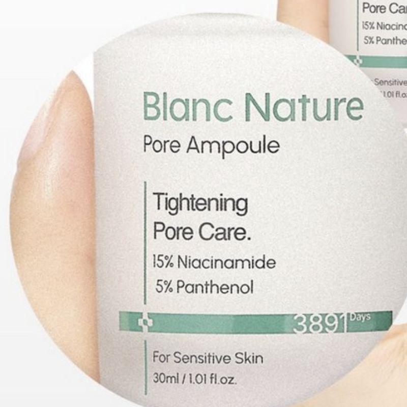 Blanc Nature Pore Cica Clear Blemish Ampoule 30ml