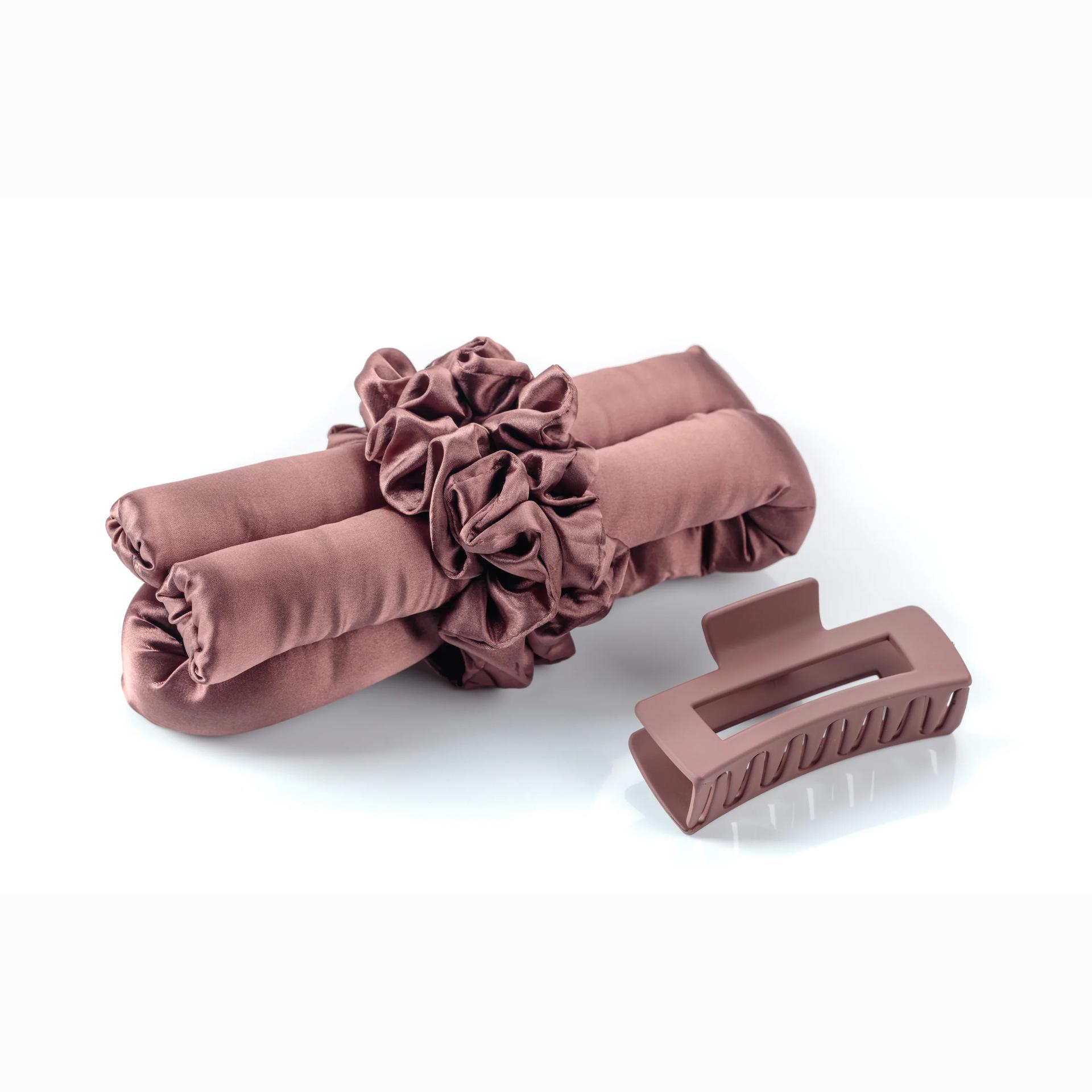 

Безопасная щипцы для завивки волос, повязка на голову без нагрева, шелковые кудри, лента, бигуди, мягкая повязка на голову для сна, ленивые бигуди, инструменты для укладки волос