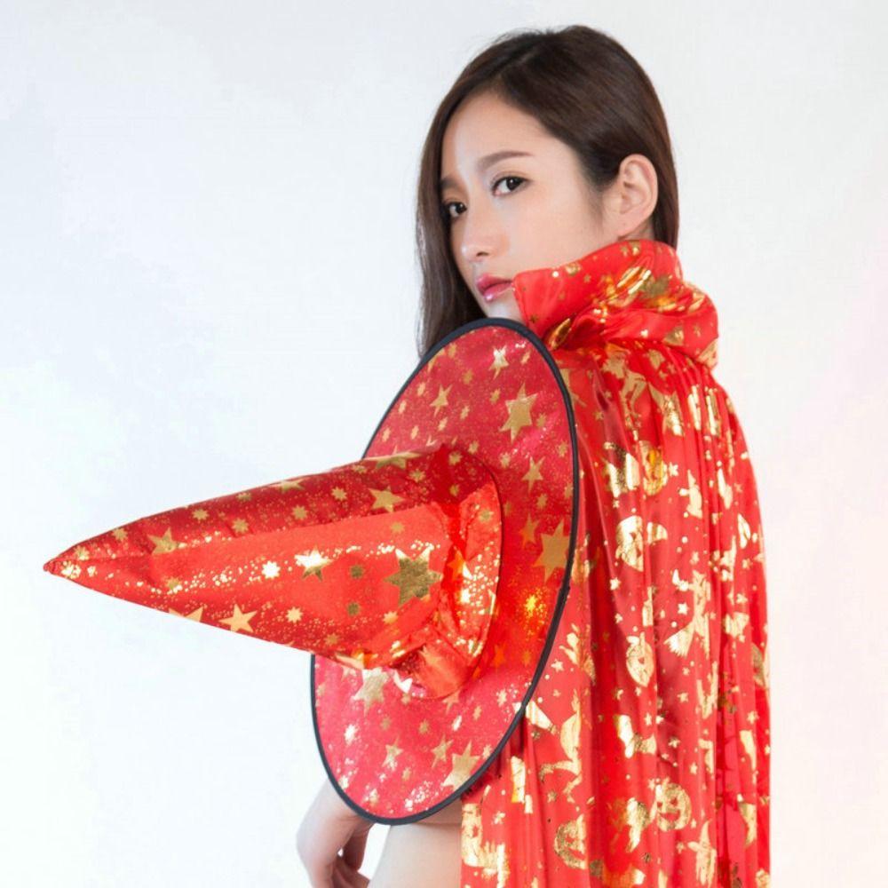 Cloak Halloween Costume Cosplay Props Cosplay Witch Hat Fashion Halloween Cape  Kids