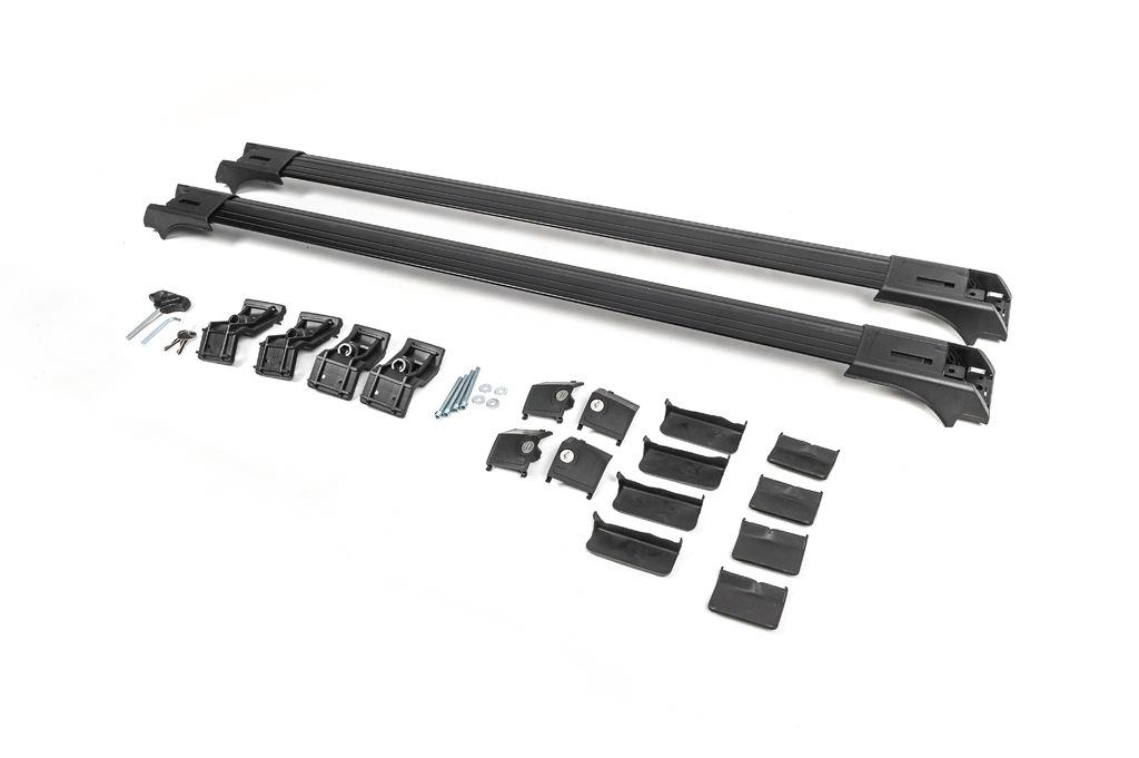 

Поперечено на рейлінги під ключ Skybar V1 (2 шт) Чорний для Citroen Berlingo 2008-2018 рр.