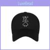 Spade Letter Fashionable Pattern Embroidered Casual Sun Shading Baseball Cap