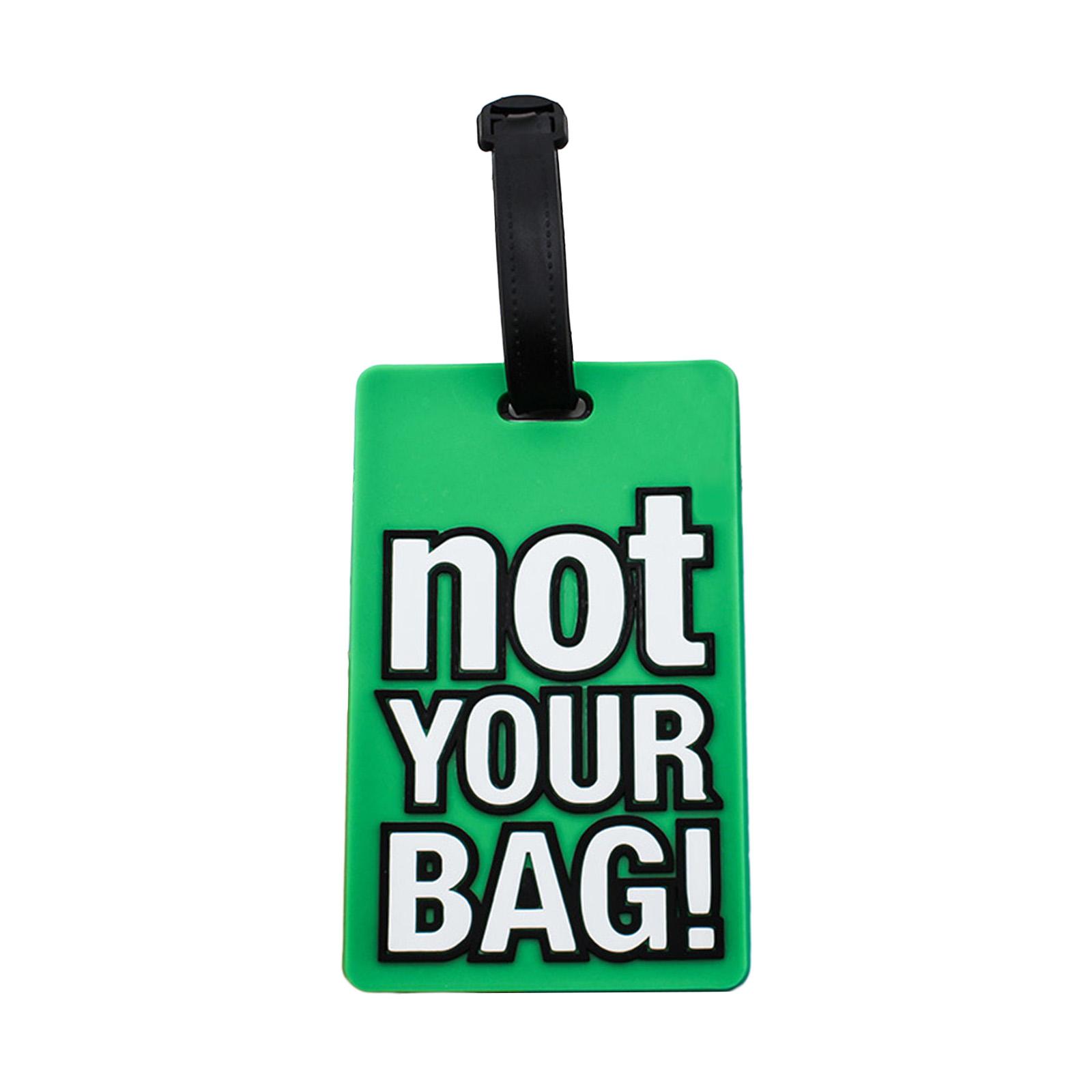 

Багажные бирки с именем, адресом, телефоном, красочные безопасные дорожные бирки для чемоданов и сумок, этикетки зелёный