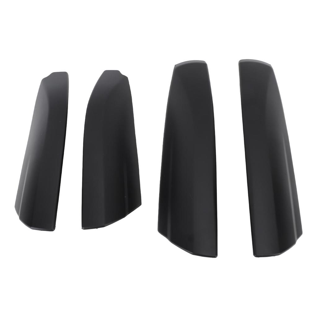 4Pcs Roof Cargo Rack Rail End Cover Roof Rack Protection Shell Cap Cover Replacement for Toyota Highlander 2007 To 2013