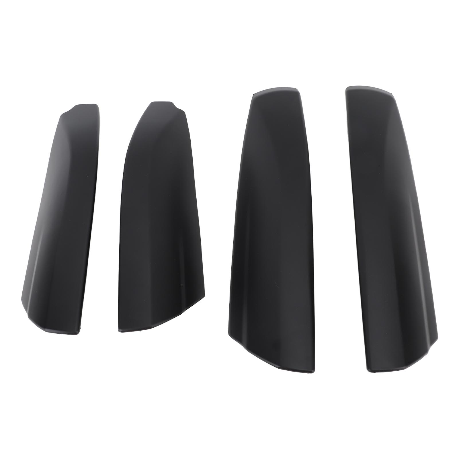 4 Pezzi Copertura Terminale Barra Portapacchi Tetto Guscio Copertura Protezione Portapacchi Sostituzione per Toyota Highlander dal 2007 al 2013 colore