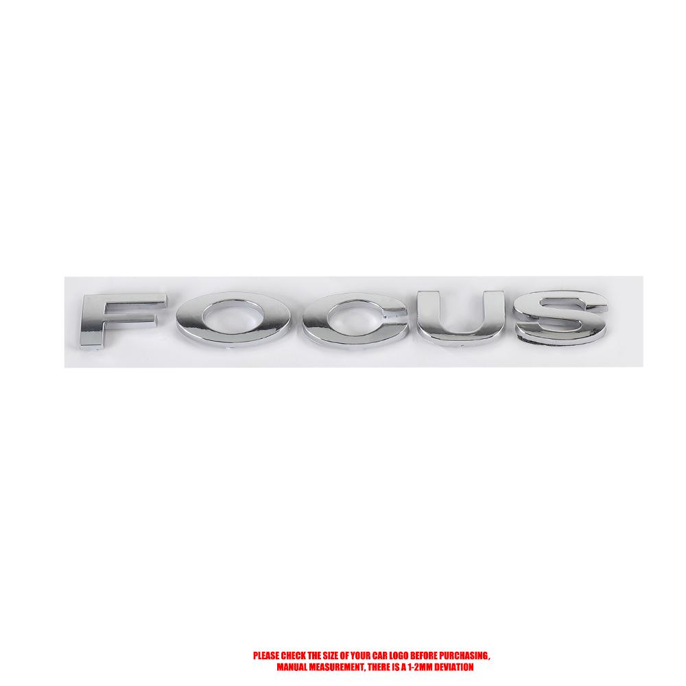 1pc 3D ABS Chrome Car Sticker Sport Emblem Auto Badge Decal Stickers For Ford ST Focus Mk2 3 Edition Fusion Mustang Accessories