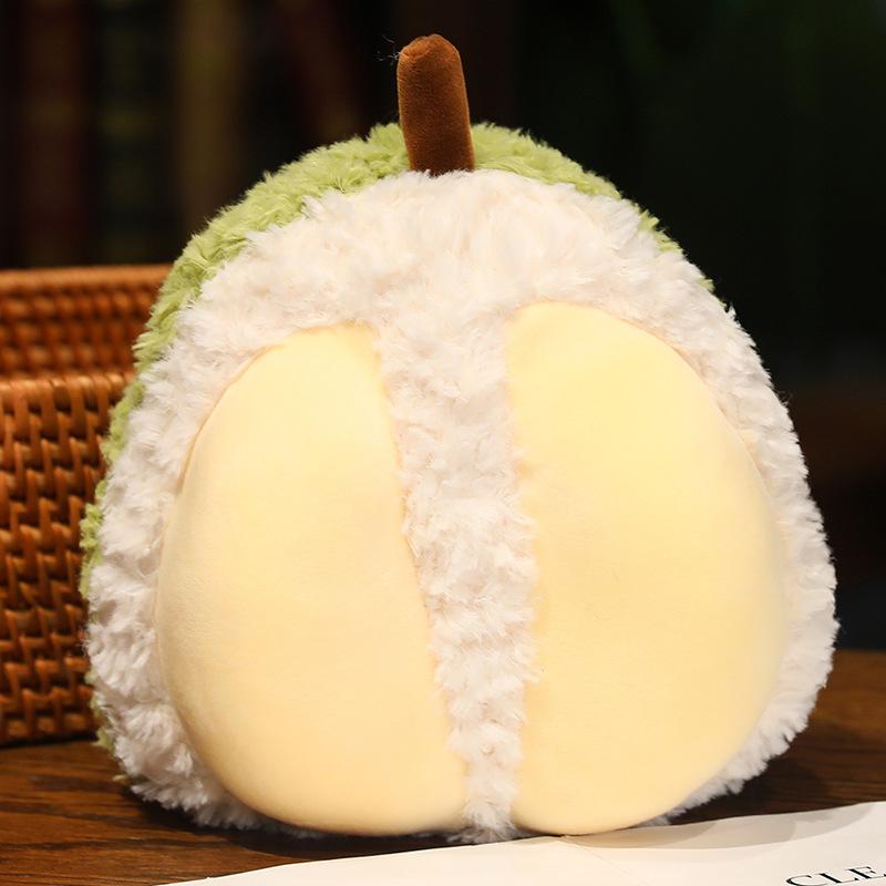 Plush fruit doll grab machine doll throw pillow toy durian cute pineapple doll simulation watermelon wedding sprinkle