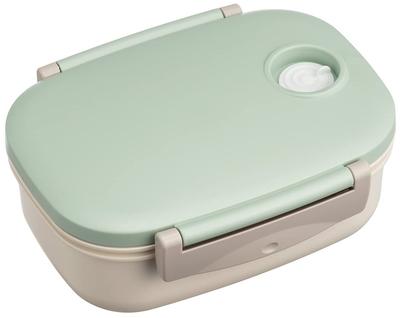 Aparat de sigilat prin vid Depozitare Bento Sigilabil Fabricat în Recipient, Mediu, Cutie, Recipient, Verde, Japonia, 600ml, MPP4N-A