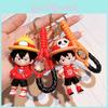 2024 One Piece Schlüsselanhänger Stilvoller Luffy Hoodie Schlüsselanhänger Für Fans Und Sammler