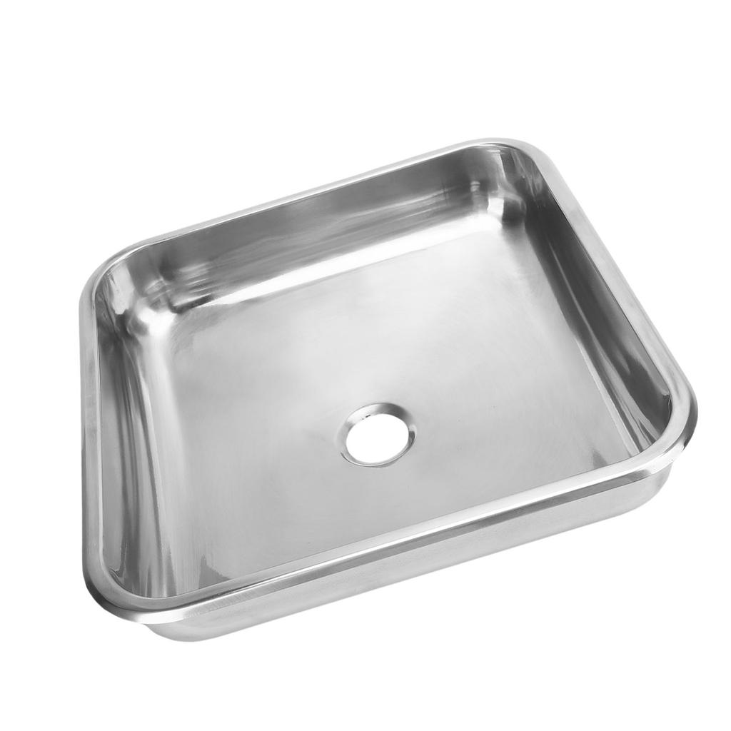 Wohnmobil Spüle 304 Edelstahl 13 X 13 X 3.1in Quadratisches Küchen-Badezimmer Waschbecken Spüle mit 40mm