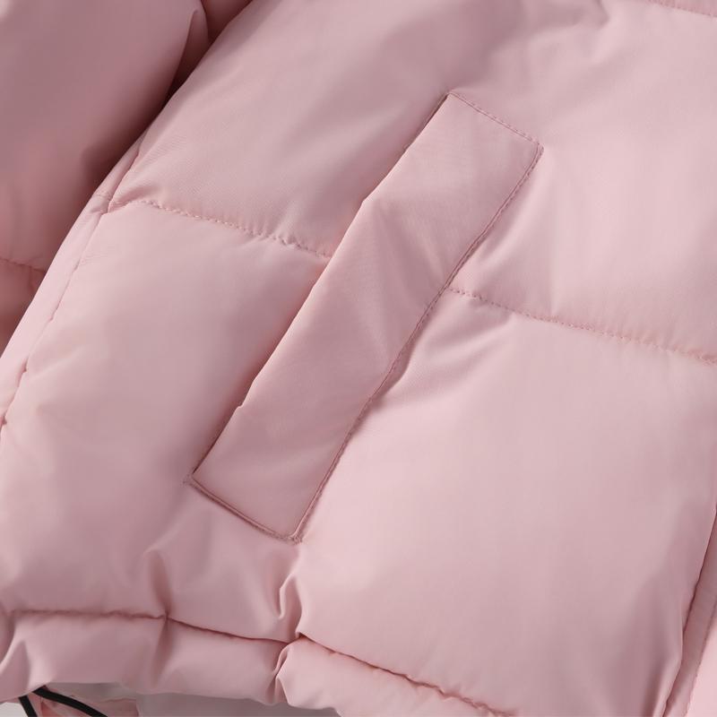 Fashion Winter Coat Female Short Parkas Hooded Casual Loose Thick Warm Women's Jackets