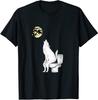 New Limited Funny Wolf On the Toilet Gift, Premium T-Shirt
