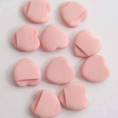 10Pcs Mini Hydrophilic Makeup Sponge Latex-Free for Liquid Powder Foundation Concealer Blending Wet Dry Dual Use Travel Puff