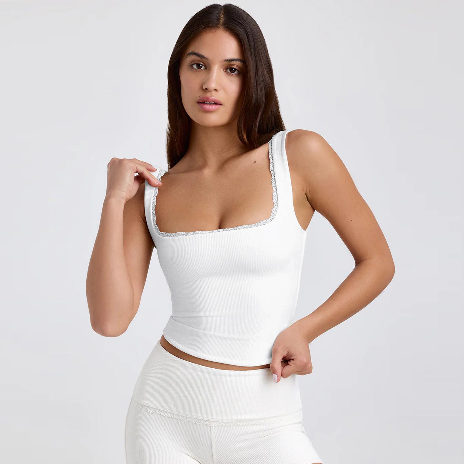 

Женский трикотажный жилет без рукавов XL