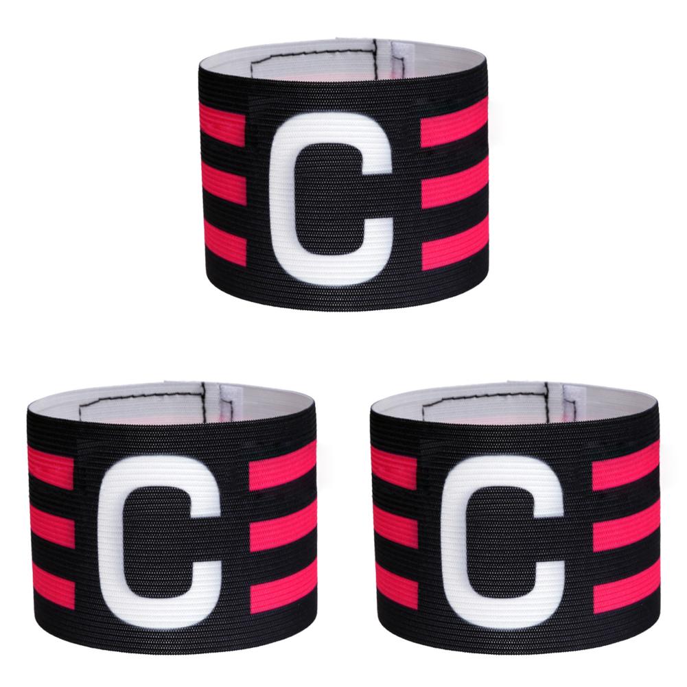 Football Captain Armband Adjustable Leader Competition Armband with Touch Fastener Brazalete Capitan Band for Football Captain
