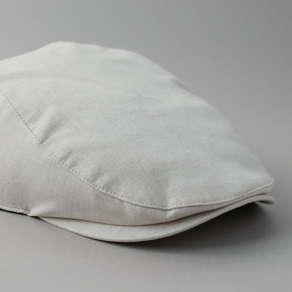 Reck Hatter Leinen Jagd und Medium Herrenkappe, Größen Frühling, Sommer, Herbst, RH-407, Elfenbein,