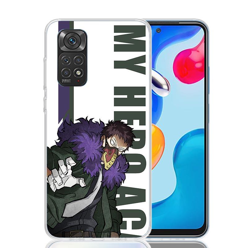 My Hero MHA Art Phone Case For Xiaomi Redmi Note 15 14 13 12S 12 Pro Plus 11S 11E 11 11T 10S 10 Art Soft Pattern Cover Redmi Not