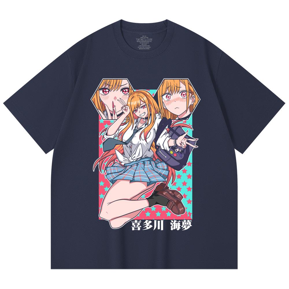 230 Gsm 100% Cotton My Dress Up Darling V3 Marin Print Unisex Heavy Cotton T Shirt