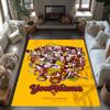 Atletico Madrid Customize Text Floor Mat Perfect for Balcony Dining Room Hallway Bedrooms Anti-slip Rug Decorate Offices Spiritual Gift