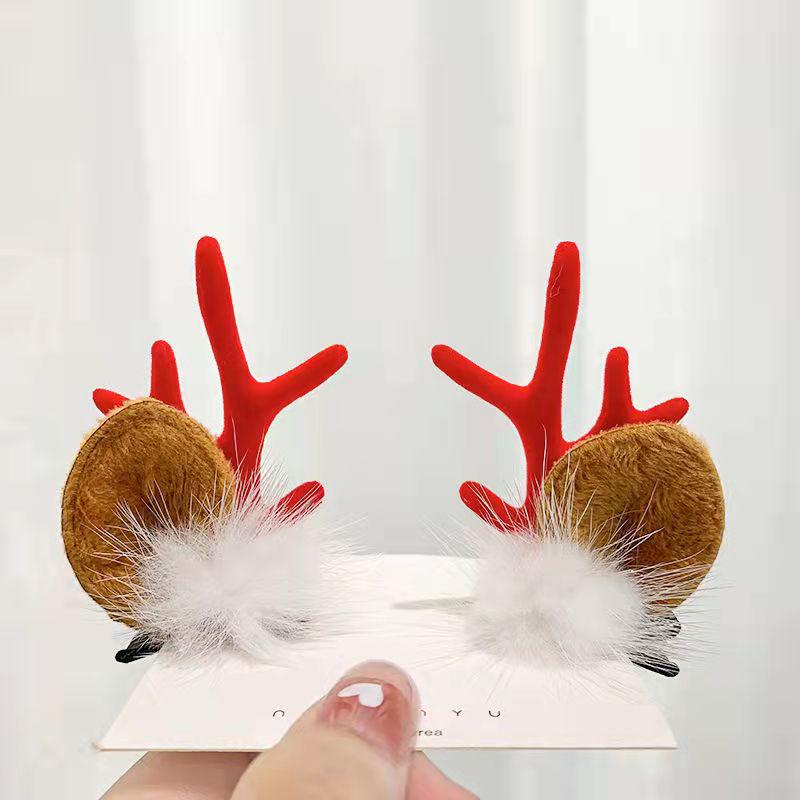 Christmas Antler Hair Clip: Cute Baby & Children’s Headband for Performance Props