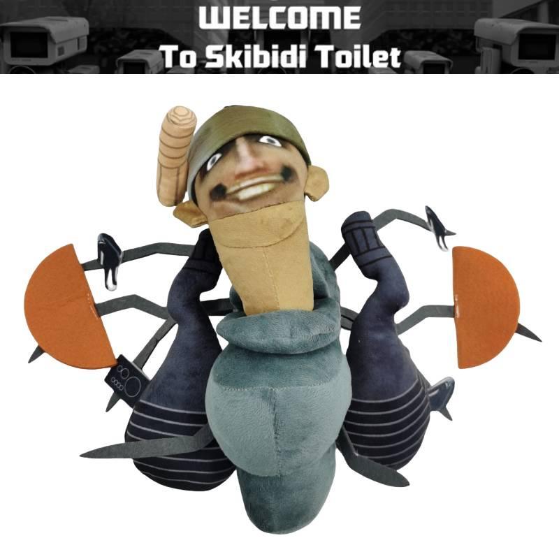 Skibidi Toilet Plush Soft And Cuddly Stuffed Toy For Kids And Collectors