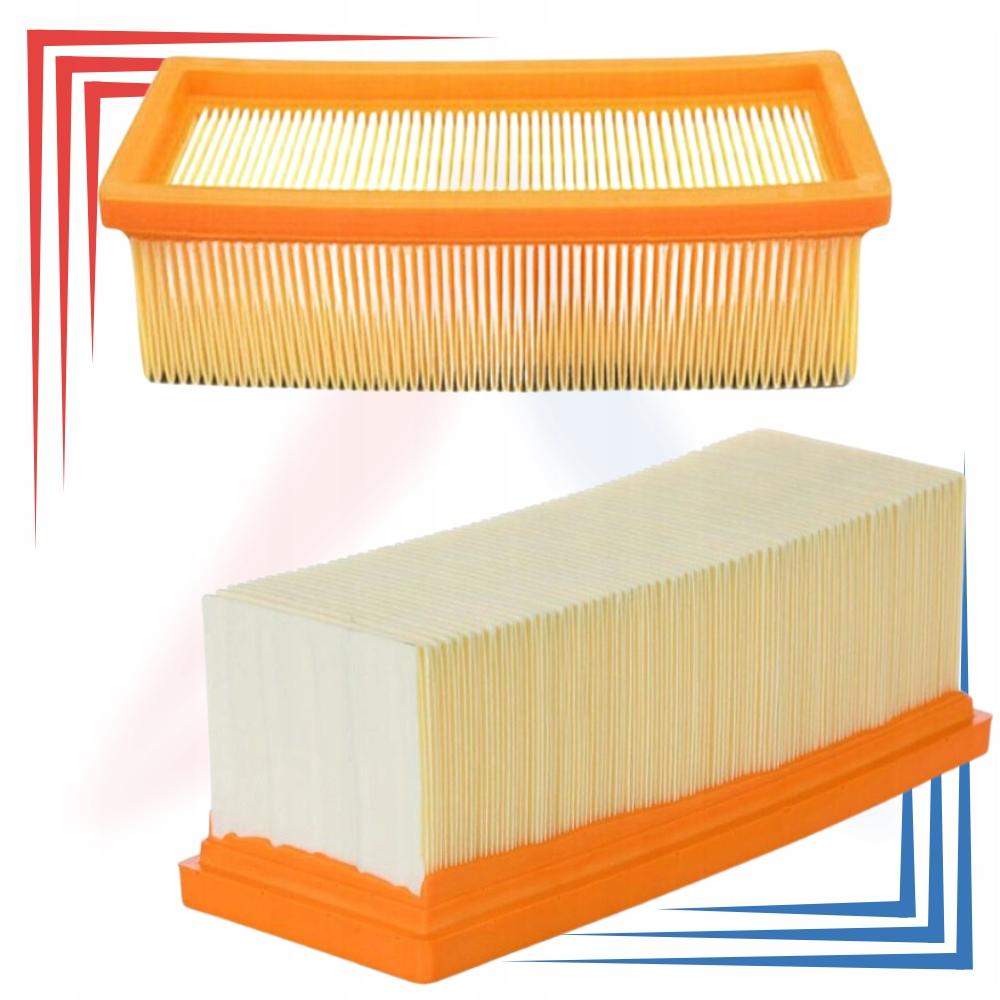 2 X Filtr Do Odkurzacza Karcher Se 5.100 Se 6.100 A2501 6.414-498.0