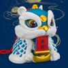 Chinese Style Lion Statue Figure Toys Attracting Wealth New Year Toys  Kids Playing Supplies