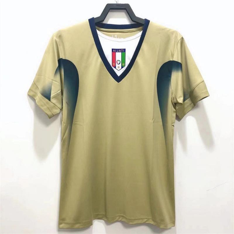 2006 World Cup Italy retro old jersey Totti Pirlonesta Buffon goalkeeper football jersey