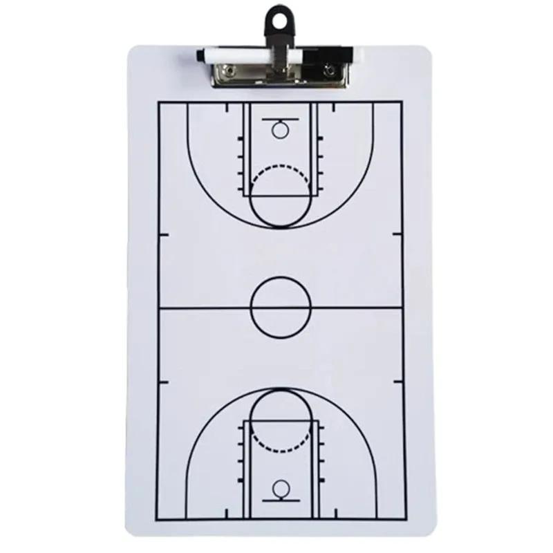 Coach Guidance Tactical Board Erasable Whiteboard for Basketball & Football Training Portable Tactical Demonstration Blackboard
