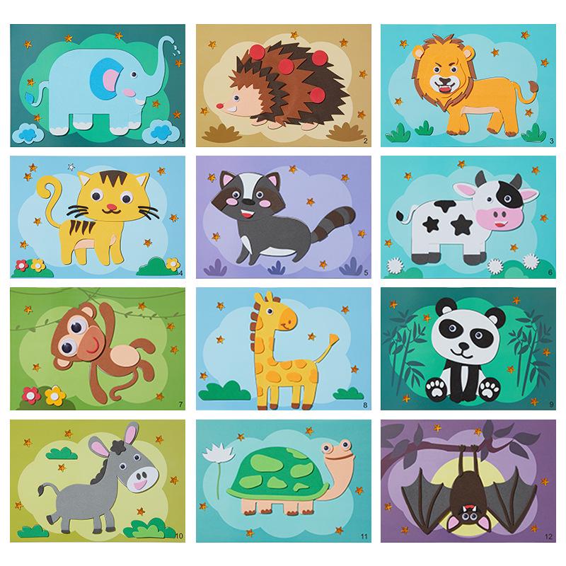 

Набор для 3D стереоскопической пастообразной живописи для детей - Креативная развивающая игрушка