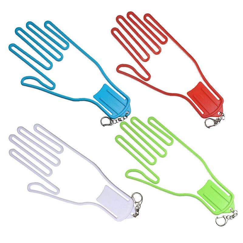 

1Pc Golf Gloves Stretcher Holder Keeper Hanger Gloves Support Frame Accessories жёлтый
