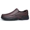 Black Italian Leather Shoes Luxury  Mens Loafers Genuine Leather Formal Loafers Moccasins Men Big Size 38-47 Mens Dress