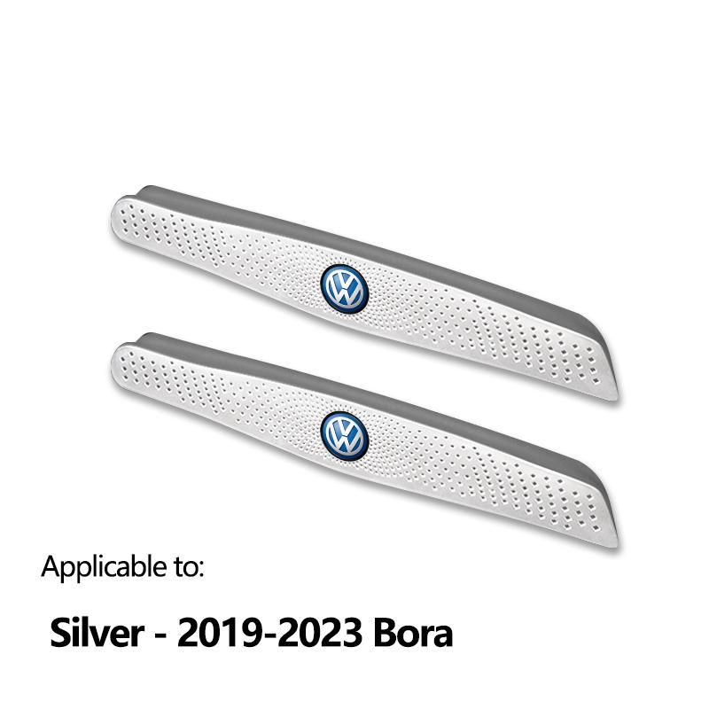 Metal Car Rear Row Air Conditioning Vent Protective Cover For VW Tiguan Touran Golf Jetta Passat CC Magotan Sagitar Lavida T-ROC