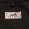 Hermes [Good condition/Domestic regular/23Stainless Steel] G19720X Cotton 2B Tailored Jacket Jacket 46 khakiUsed