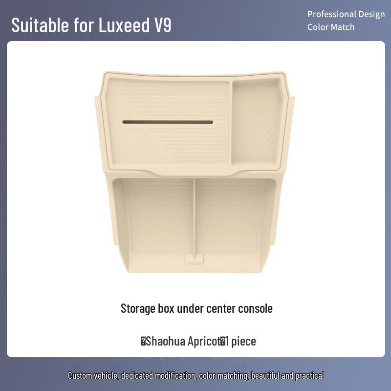 Zhijie V9 Center Console Lower Storage Box Organizer - Car Interior Decoration Accessory