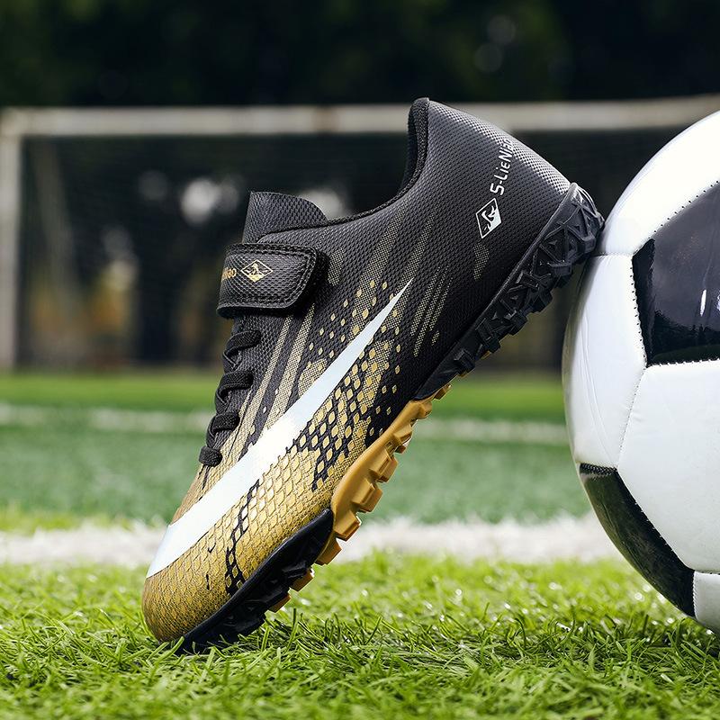 Football shoes children's men's student broken nails artificial grass women's professional game training new shoes light