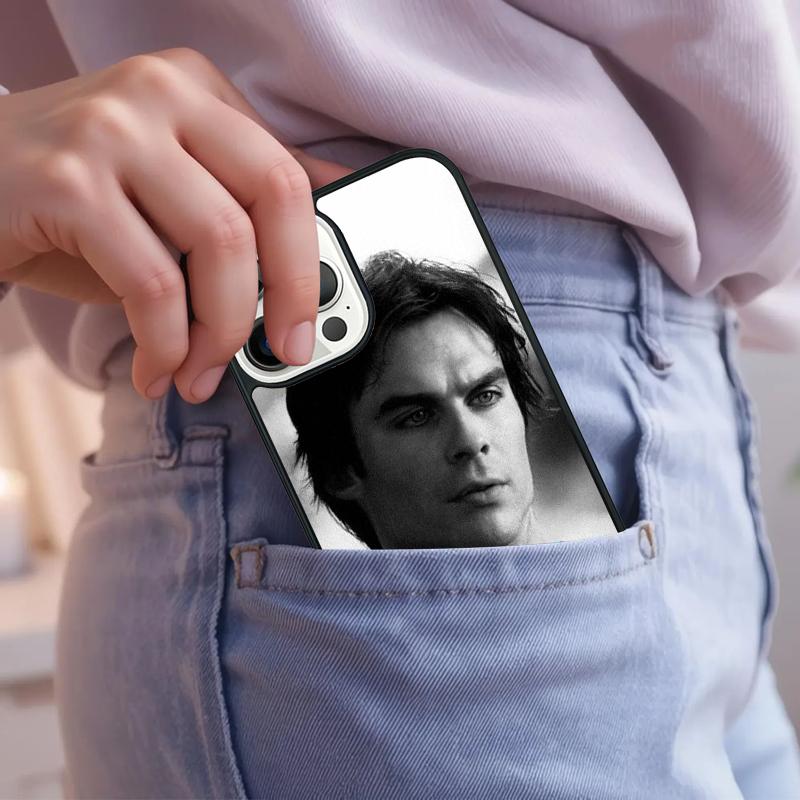 Ian Somerhalder Handyhülle Für iPhone 17 Air 15 16e 14 13 Pro Max Coque 12 11 Pro Max PLUS Hülle