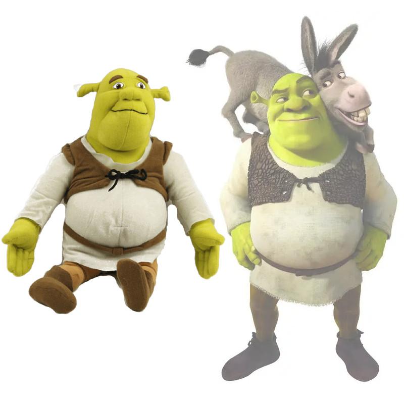 Shrek Plush Character Toy Soft Stuffed Doll Christmas Children Festival Gifts