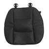 Front Seat Cover Anti Slip Breathable PU Leather Bottom Seat Cusion Covers with Storage Pockets for Most Cars