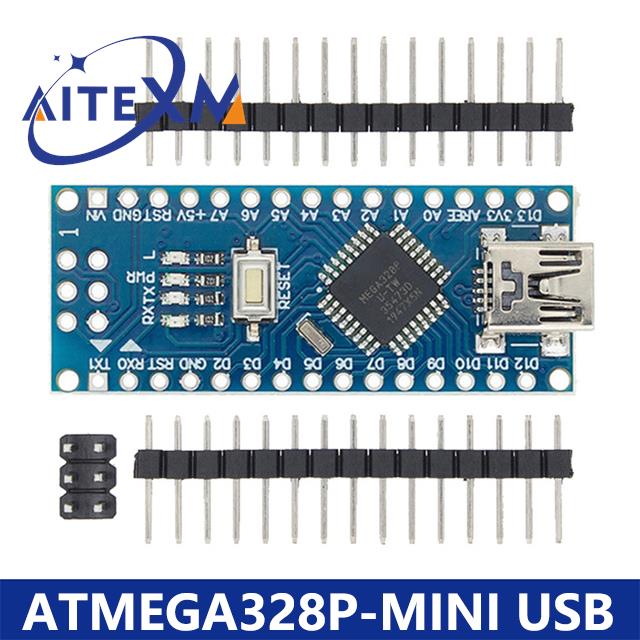 Mini / Type-C / Micro USB Nano 3.0 With the Bootloader Compatible Nano Controller for Arduino CH340 USB Driver 16Mhz ATMEGA328P
