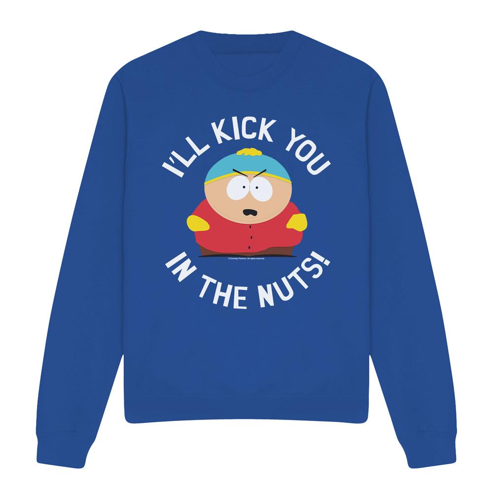 South Park Unisex Adult Kick You In The Nuts Sweatshirt