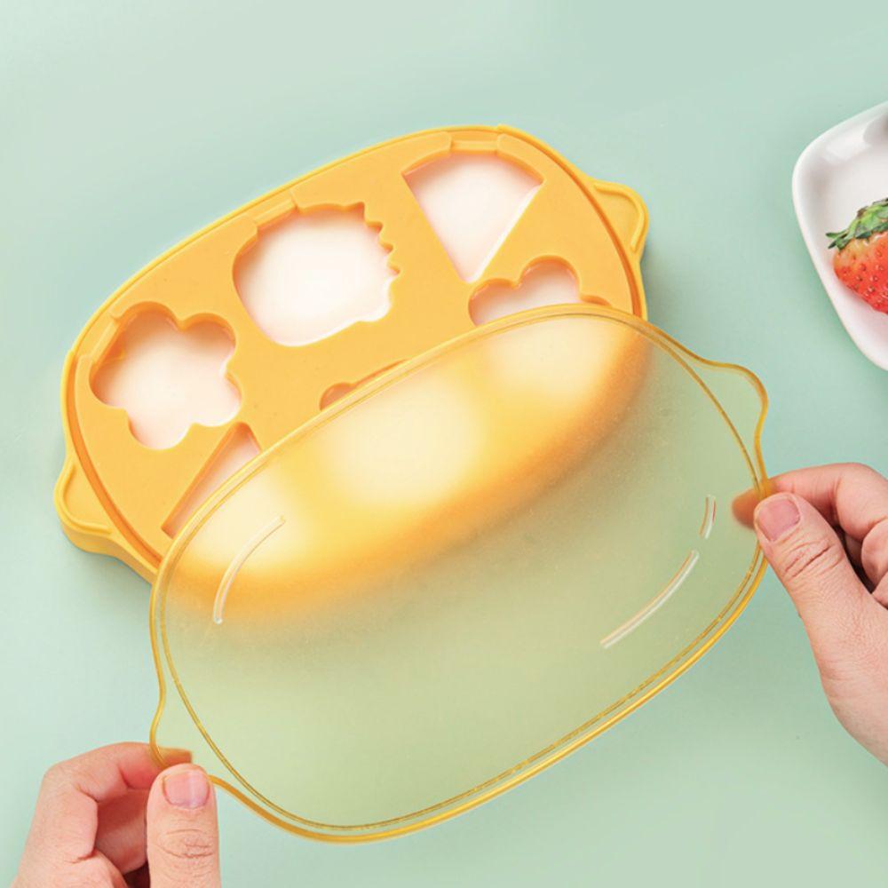 Dust Cover Ice Candy Maker with Ice Storage Box Ice Lolly Mold Cute Ice Pop Molds  Summer
