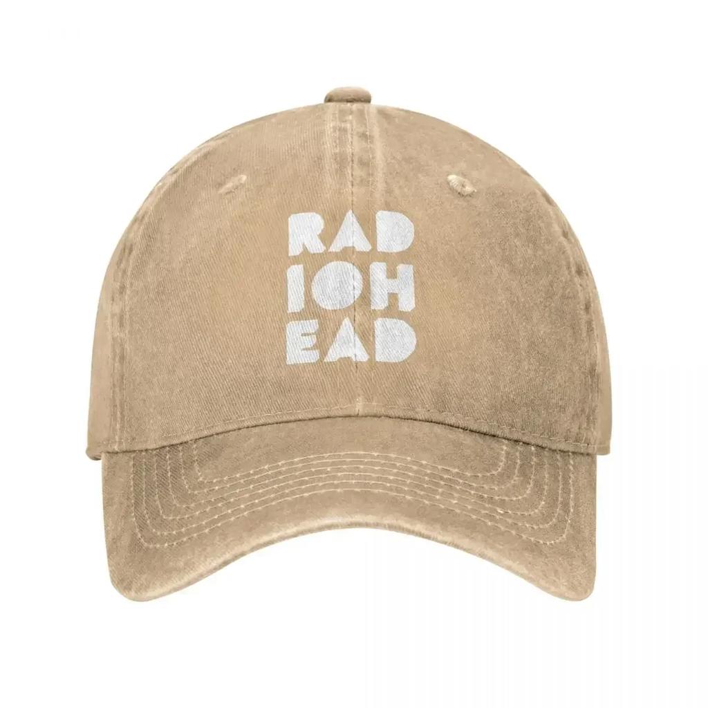 Módní hudební kapela Radiohead Baseballové čepice Unisex Opotřebované Prané Pokrývky hlavy Hip Hop Street Rock Venkovní Cvičení Čepice Klobouk