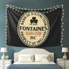 Fontaines DC Wandbehang Ästhetische Heimdekoration Wandteppiche für Schlafsaal