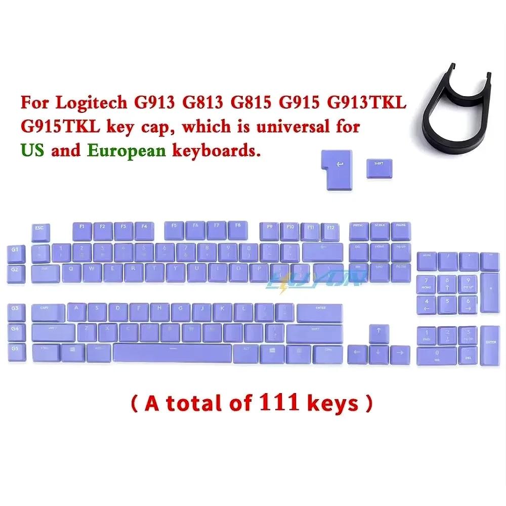 Geeignet für Logitech G913 Mechanische Tastatur DIY Tastenkappen G913TKL G915 G813 G815 Transluzente Tastenkappen