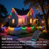 LED USB Light String 5m/10m Silver Wire Garland Light Waterproof Fairy Lights for Christmas Wedding Holiday Party Decoration