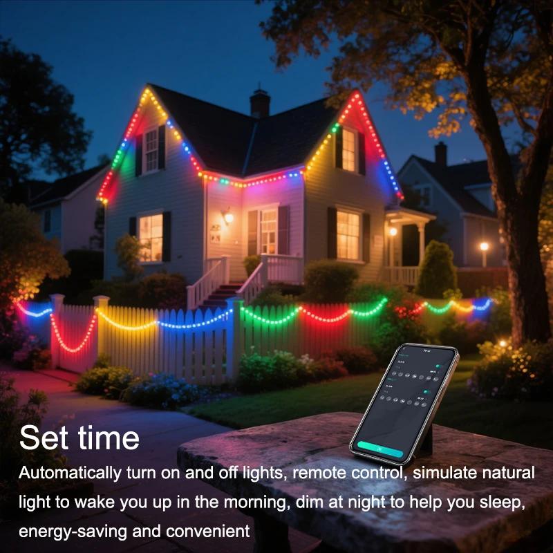 LED USB Light String 5m/10m Silver Wire Garland Light Waterproof Fairy Lights for Christmas Wedding Holiday Party Decoration