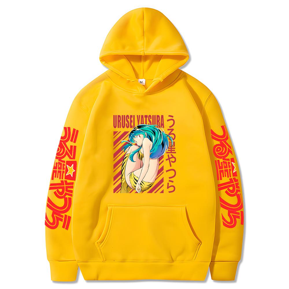 

Толстовка Lum Waifu Urusei Yatsura Invader унисекс, осенне-зимний пуловер, толстовка в стиле Харадзюку, эстетичная одежда с капюшоном с длинными рукавами, унисекс XL