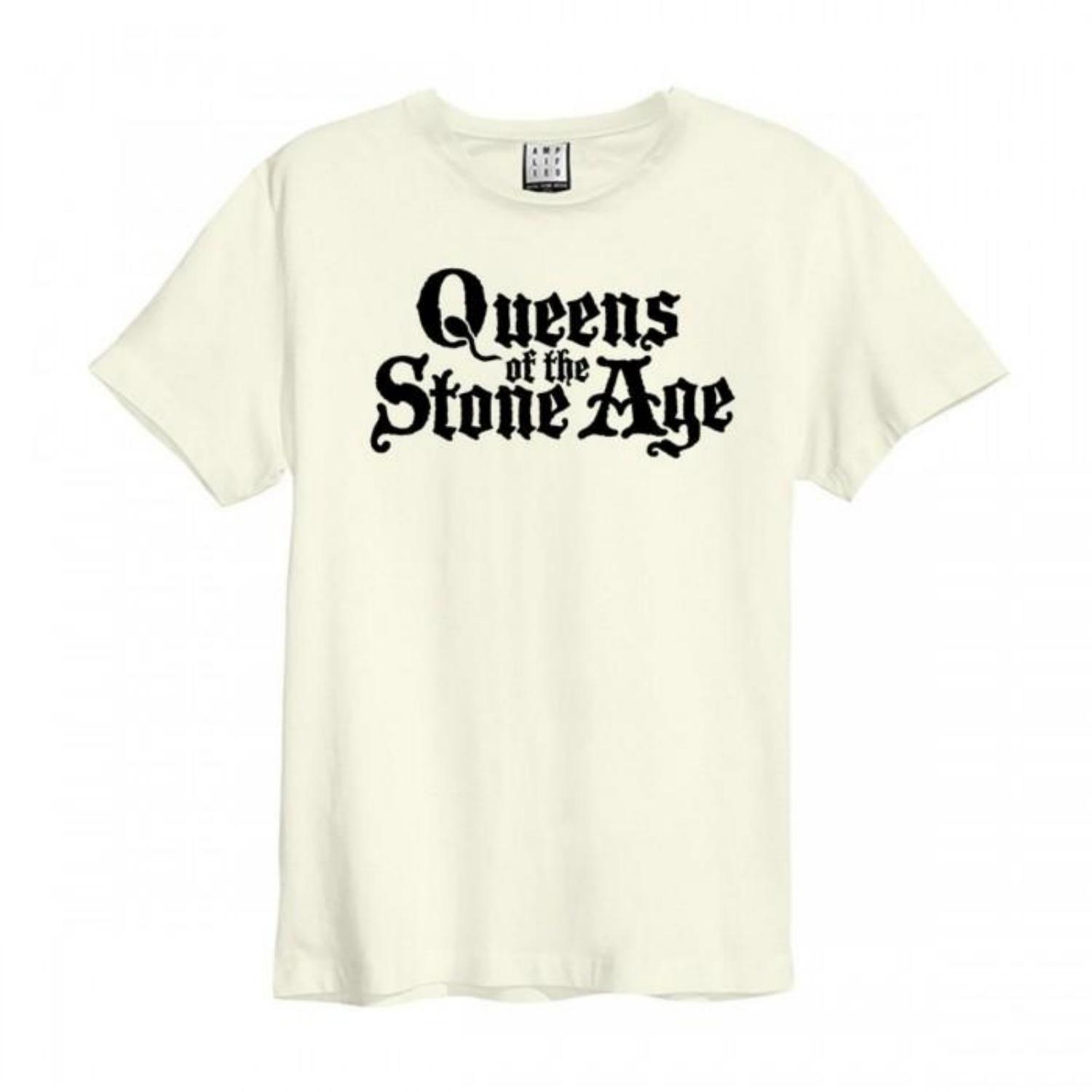 Amplified Unisex Adult Logo Queens Of The Stone Age T-Shirt S